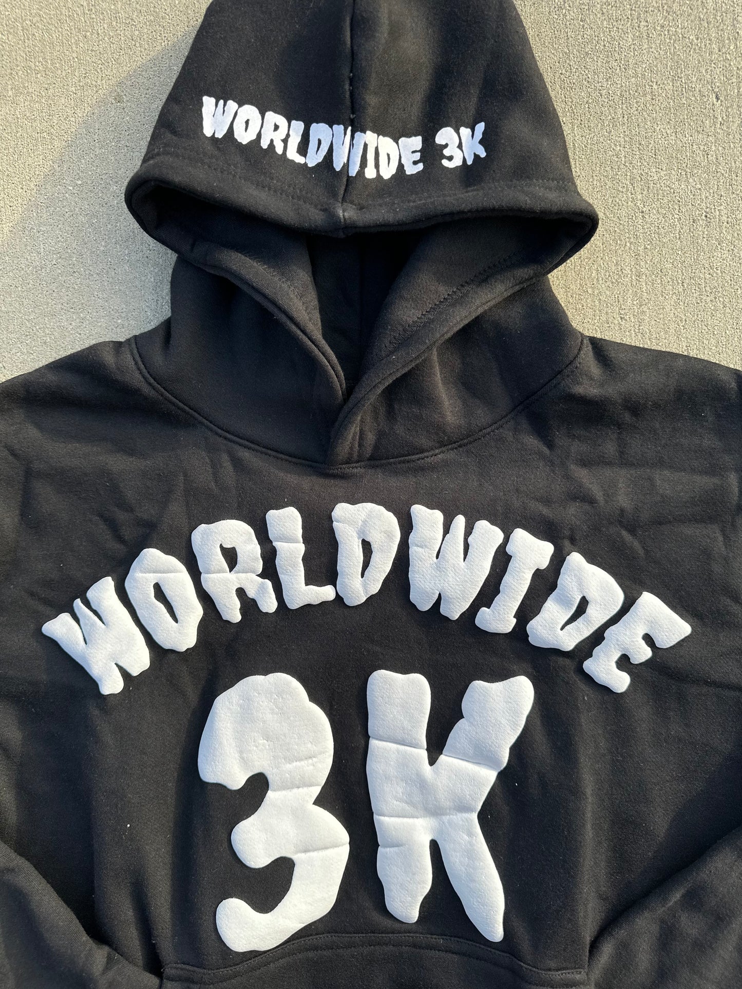 3K Rules Puff Print Hoodie